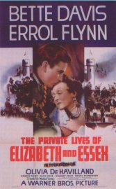 THE PRIVATE LIVES OF ELIZABETH AND ESSEX   Original American One Sheet   (Warner Brothers, 1939)