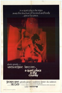 A QUIET PLACE IN THE COUNTRY   Original American One Sheet   (Lopert, 1970)