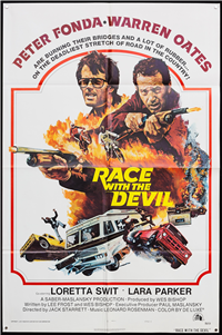 RACE WITH THE DEVIL   Original American One Sheet   (20th Century Fox, 1975)