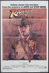 RAIDERS OF THE LOST ARK   Original American One Sheet   (Paramount, 1981)