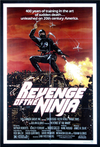 REVENGE OF THE NINJA   Original American One Sheet   (MGM/United Artists, 1983)