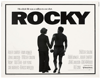 ROCKY   Original American Half Sheet   (United Artists, 1977)