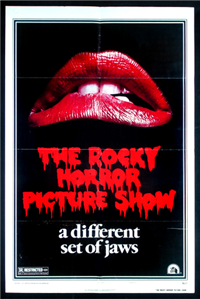THE ROCKY HORROR PICTURE SHOW   Original American One Sheet Style A   (20th Century Fox, 1975)