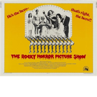 THE ROCKY HORROR PICTURE SHOW   Original American Half Sheet   (20th Century Fox, 1975)