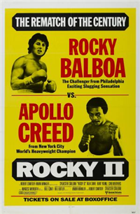 ROCKY II   Original American One Sheet   (United Artists, 1979)