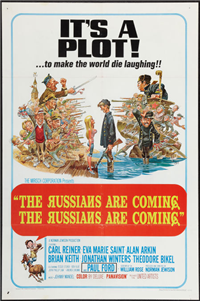 THE RUSSIANS ARE COMING! THE RUSSIANS ARE COMING!   Original American One Sheet   (United Artists, 1966)