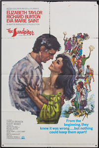 THE SANDPIPER   Original American One Sheet   (MGM, 1965)