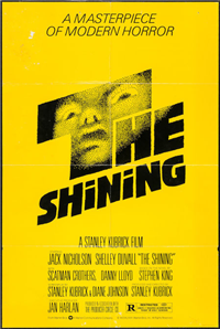 THE SHINING   Original American One Sheet   (Warner Brothers, 1980)