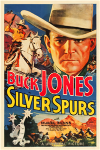 SILVER SPURS   Original American One Sheet   (Universal, 1936)