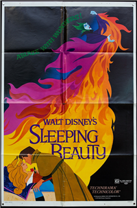 SLEEPING BEAUTY   Re-Release American One Sheet   (Buena Vista (Disney), 1979)