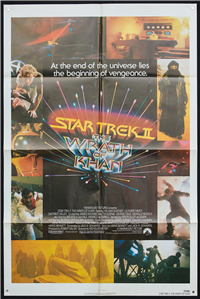 STAR TREK II: THE WRATH OF KHAN   Original American One Sheet   (Paramount, 1982)