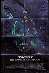 STAR TREK III: THE SEARCH FOR SPOCK   Original American One Sheet   (Paramount, 1984)