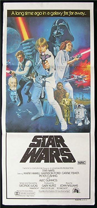STAR WARS   Original Australian Daybill   (20th Century Fox, 1977)
