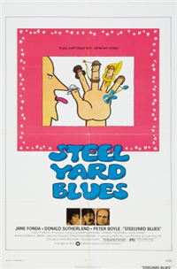 STEELYARD BLUES   Original American One Sheet   (Warner Brothers, 1972)