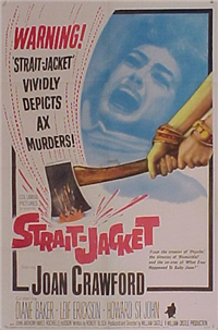 STRAIT-JACKET   Original American One Sheet   (Columbia, 1964)