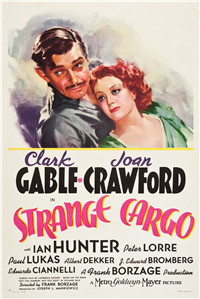 STRANGE CARGO   Original American One Sheet   (MGM, 1940)