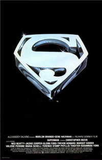 SUPERMAN: THE MOVIE   Original American One Sheet Advance Style B   (Warner Brothers, 1978)