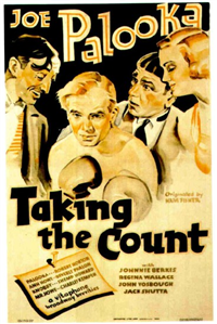 TAKING THE COUNT   Original American One Sheet   (Vitaphone, 1937)