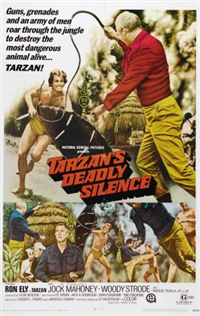 TARZAN'S DEADLY SILENCE   Original American One Sheet   (National General, 1970)