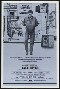 TAXI DRIVER   Original American One Sheet Style B   (Columbia, 1976)