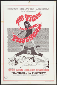 THE TIGER AND THE PUSSYCAT   Original American One Sheet   (Embassy, 1967)