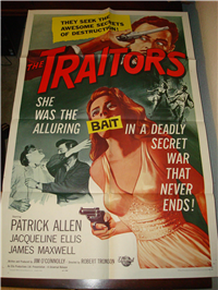 THE TRAITORS   Original American One Sheet   (Universal, 1963)