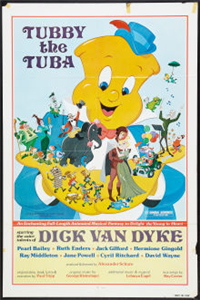 TUBBY THE TUBA   Original American One Sheet   (New York Institute of Technology, 1977)