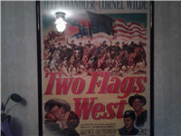 TWO FLAGS WEST   Original American One Sheet   (20th Century Fox, 1950)