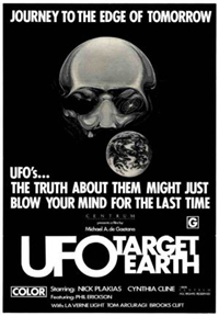 UFO: TARGET EARTH   Original American One Sheet   (Centrum, 1974)