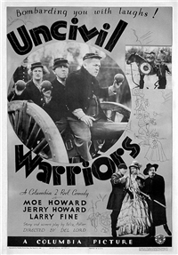 UNCIVIL WARRIORS   Original American One Sheet   (Columbia, 1935)