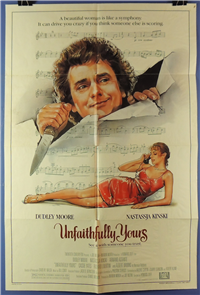 UNFAITHFULLY YOURS   Original American One Sheet   (20th Century Fox, 1984)