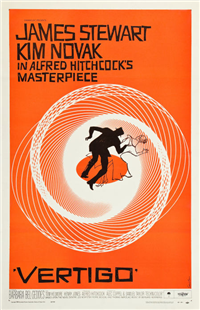 VERTIGO   Original American One Sheet   (Paramount, 1958)