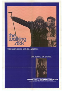 THE WALKING STICK   Original American One Sheet   (MGM, 1970)