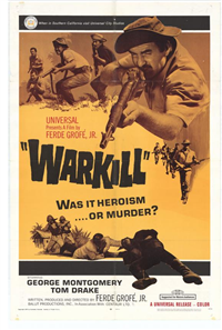 WARKILL   Original American One Sheet   (Universal, 1968)