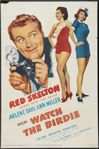 WATCH THE BIRDIE   Original American One Sheet   (MGM, 1950)