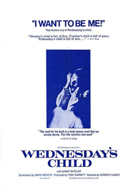 WEDNESDAY'S CHILD   Original American One Sheet   (Cinema, 1972)