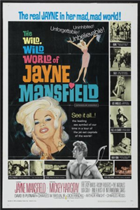 THE WILD, WILD WORLD OF JAYNE MANSFIELD   Original American One Sheet   (Southeastern Pictures Corporation, 1968)