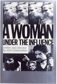 A WOMAN UNDER THE INFLUENCE   Original American One Sheet   (Faces, 1974)