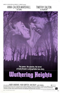 WUTHERING HEIGHTS   Original American One Sheet   (AIP, 1971)