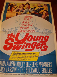 THE YOUNG SWINGERS   Original American One Sheet   (20th Century Fox, 1963)
