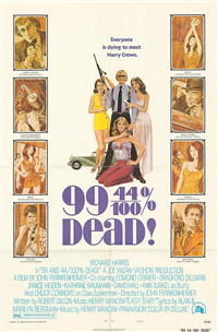 99 AND 44/100% DEAD   Original American One Sheet   (20th Century Fox, 1974)