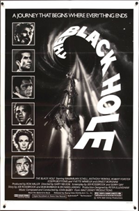 THE BLACK HOLE   Original American One Sheet Style B   (Walt Disney, 1979)