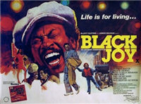 BLACK JOY   Original American One Sheet   (Milchan, 1977)