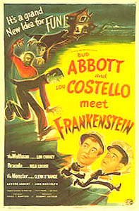 ABBOTT AND COSTELLO MEET FRANKENSTEIN   Original American One Sheet   (Universal, 1948)