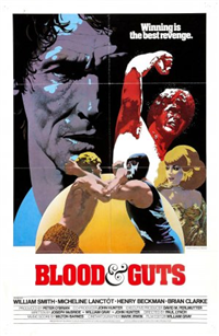 BLOOD AND GUTS   Original American One Sheet   (Ambassador, 1978)