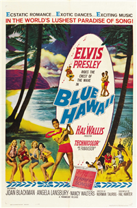 BLUE HAWAII   Original American One Sheet   (Paramount, 1961)