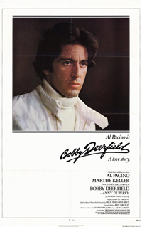 BOBBY DEERFIELD   Original American One Sheet   (Columbia, 1977)