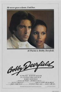 BOBBY DEERFIELD   Original American One Sheet   (Columbia, 1977)
