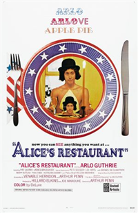 ALICE'S RESTAURANT   Original American One Sheet   (United Artists, 1969)