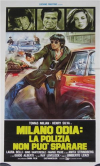 ALMOST HUMAN   Original Italian Two-Foglio   (Dania, 1974)